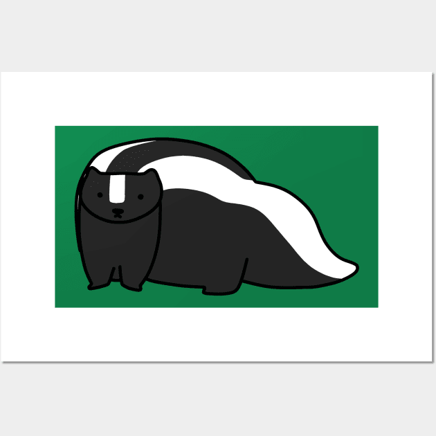 Skunk Wall Art by saradaboru